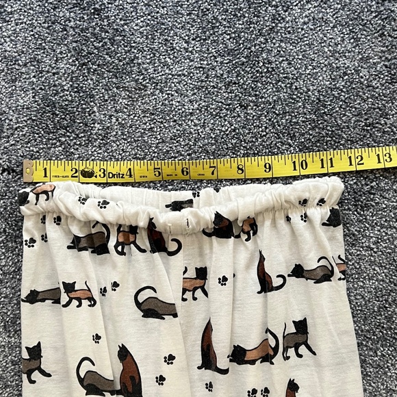 Siamese cat pattern Lounge Pants, size small - Picture 5 of 8